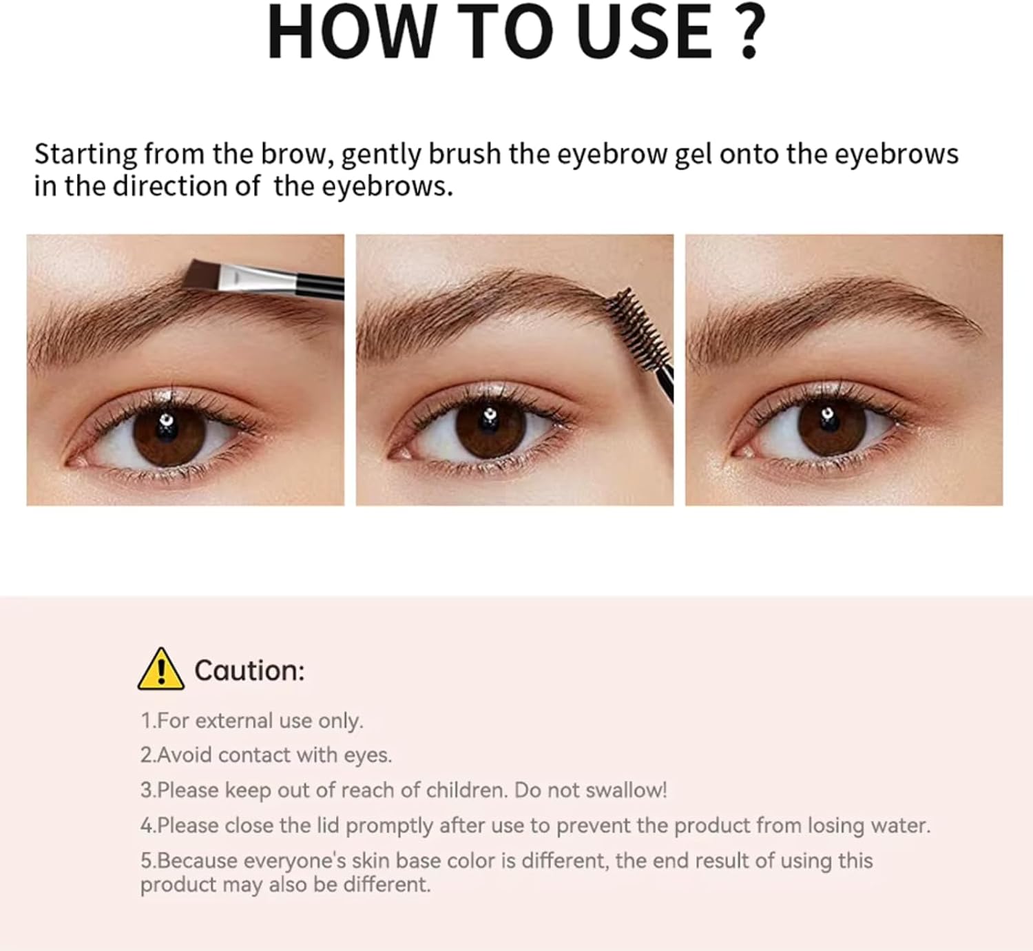 NIKITA.VIVI Brow Pomade Medium Brown, Eyebrow Pomade Brow Coloring Gel, Natural Long Lasting Sweat-proof Waterproof Eyebrow Makeup Gels, Smooth Fast Drying Eyebrow Color Cream 8G #2 - View 2 of 8