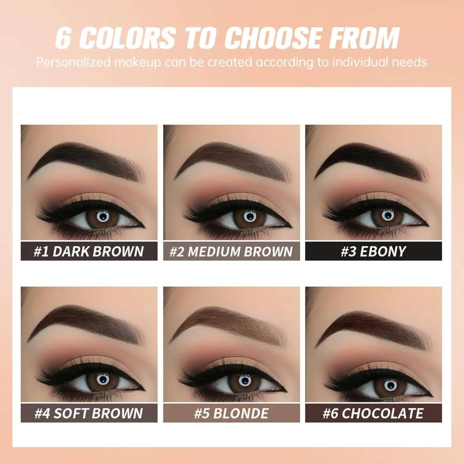 NIKITA.VIVI Brow Pomade Blonde, Eyebrow Pomade Brow Coloring Gel, Natural Long Lasting Sweat-proof Waterproof Eyebrow Makeup Gels, Smooth Fast Drying Eyebrow Color Cream 8G #5 - View 6 of 7