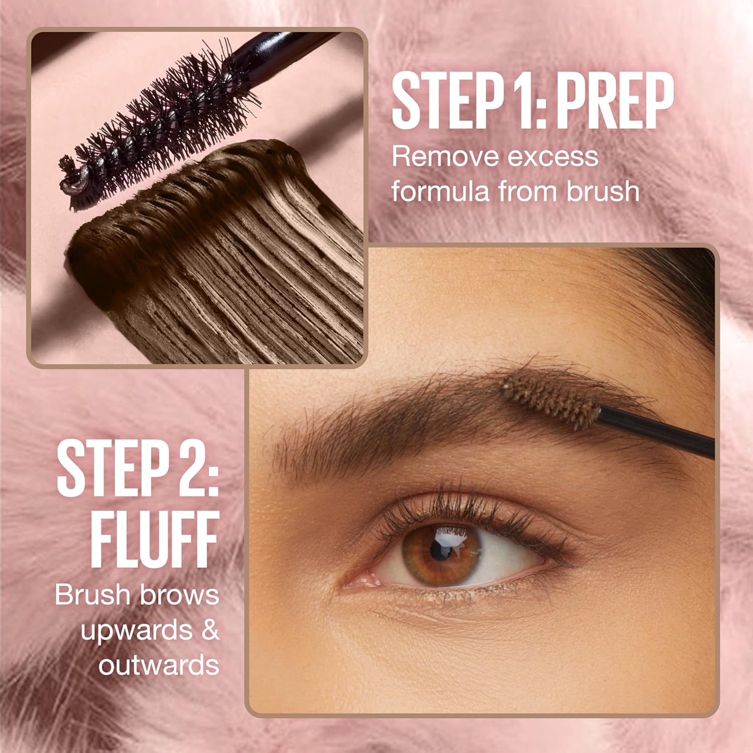 Maybelline Superfluff Volumizing Brow Mousse, All Day Tinted Brow Gel For Soft Full Brows, Deep Brown, 1 Count - View 5 of 7