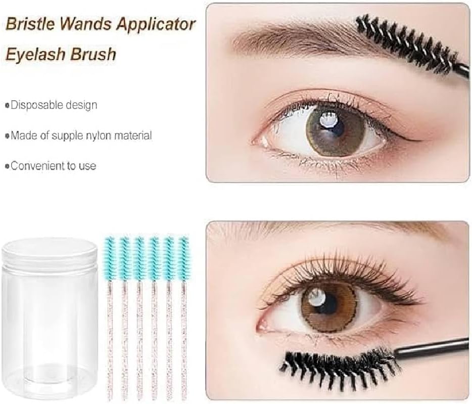 ZOZY Mascara & Eyelash Brush Spoolies Eyelash Extension & Eyebrow Applicator, Assorted Colors (1PCS) - View 2 of 5