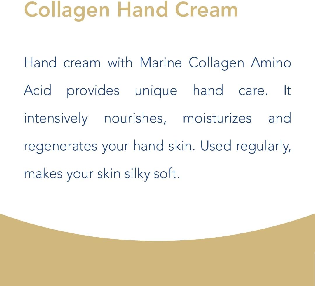 Novaclear Collagen Smoothing Hand Cream – Anti-Aging Hand Moisturizer with Marine Collagen, Caviar Extract & Vitamin E – SPF 10 UV Protection – Fast Absorbing – 50 ML - View 2 of 4