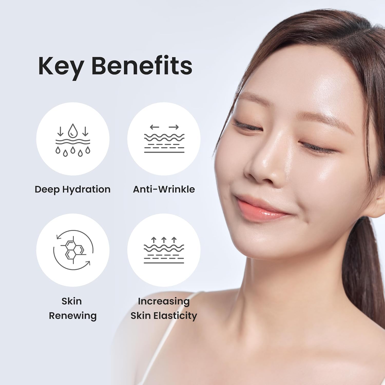 Lepique Retinol Night Cream 50ml - No.1 Korean Premium Overnight Repair Cream for Face and Neck - Collagen, Centella - Anti aging Skin Cream, Moisturizer Face Cream, (Unscented, with Spatula) - View 4 of 7