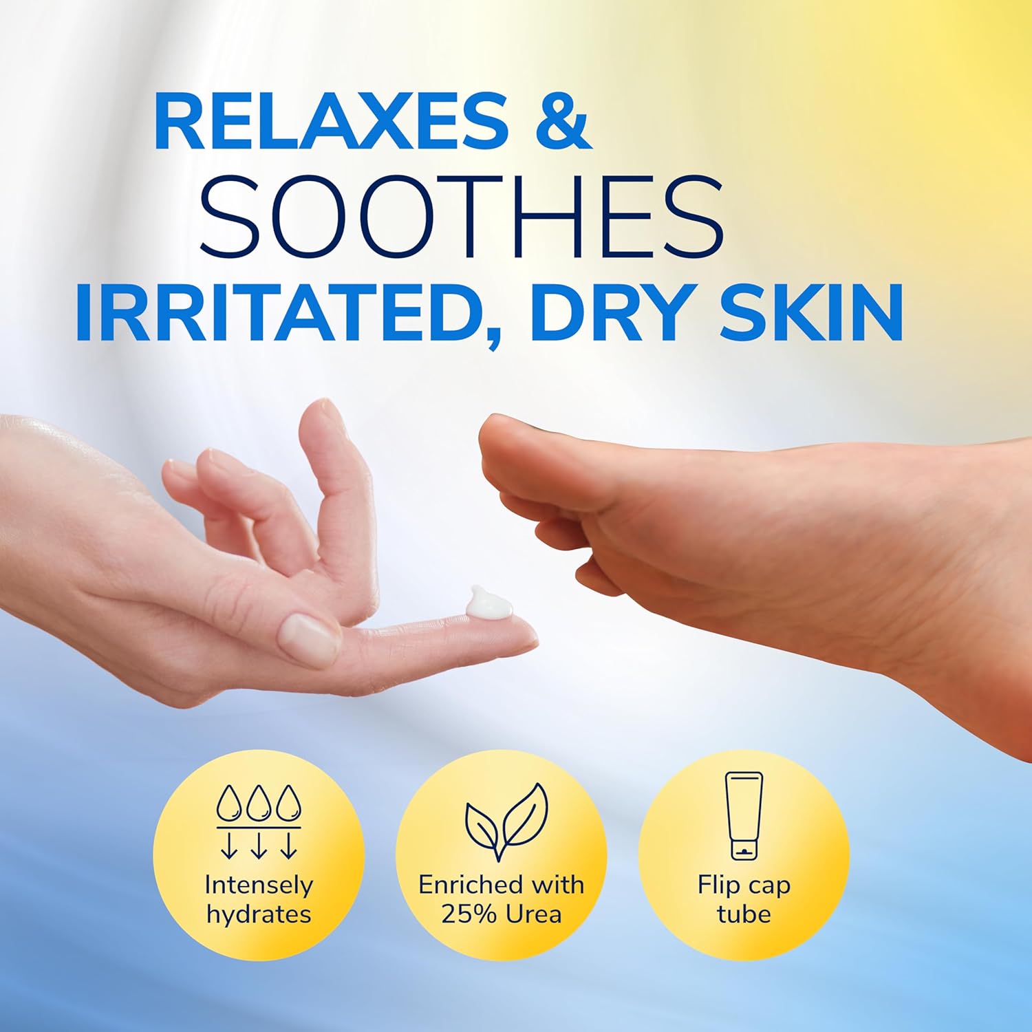 Dr Scholl's Dry, Cracked Foot Repair Ultra-Hydrating Foot Cream Moisturizer, 3.5 oz, Skin Care Foot Lotion with 25% Urea for Dry Cracked Feet, Heals and Moisturizes for Healthy Feet - View 5 of 8