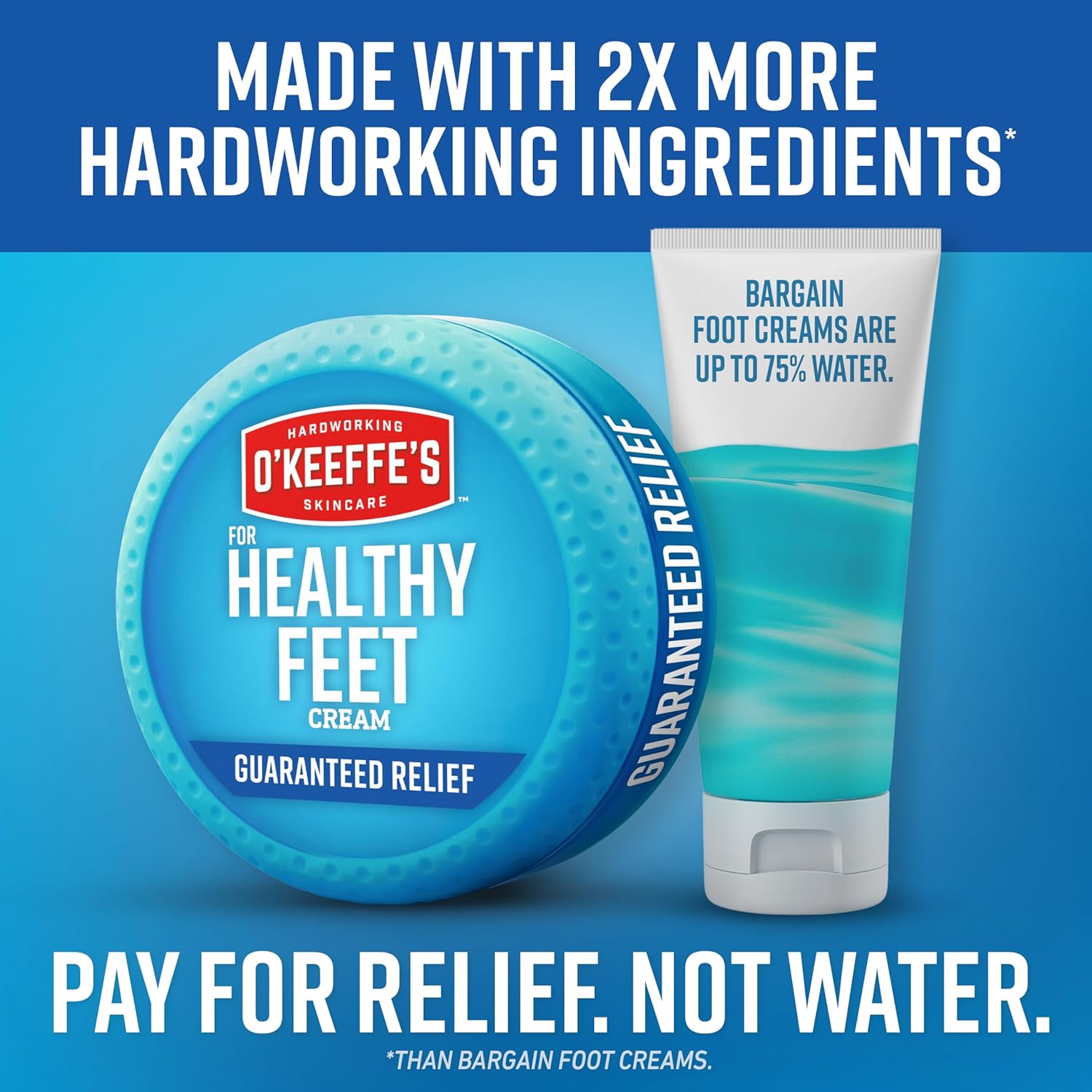O'Keeffe's Healthy Feet Foot Cream for Extremely Dry, Cracked Feet,3.2 Ounce Jar, (Pack of 1) - View 5 of 8