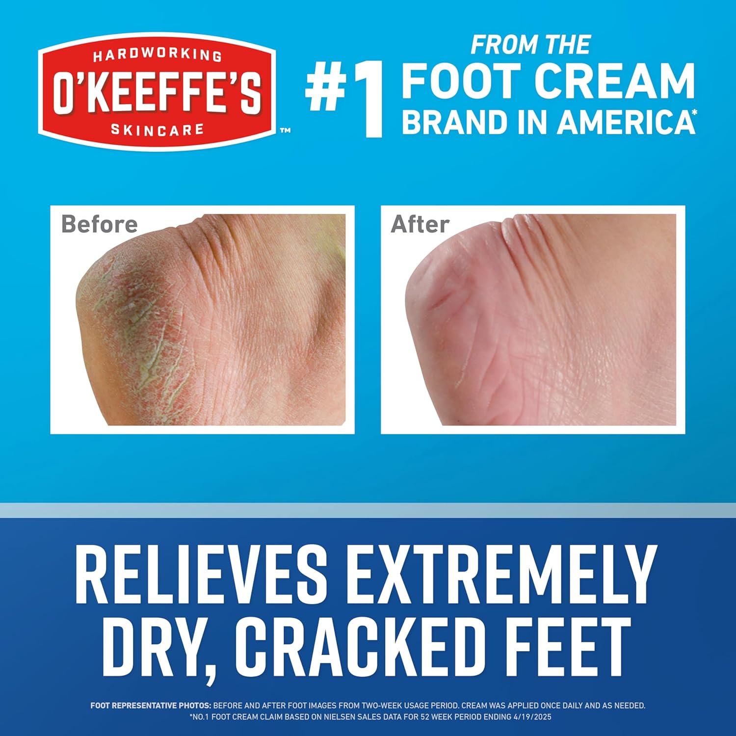O'Keeffe's Healthy Feet Foot Cream for Extremely Dry, Cracked Feet,3.2 Ounce Jar, (Pack of 1) - View 8 of 8