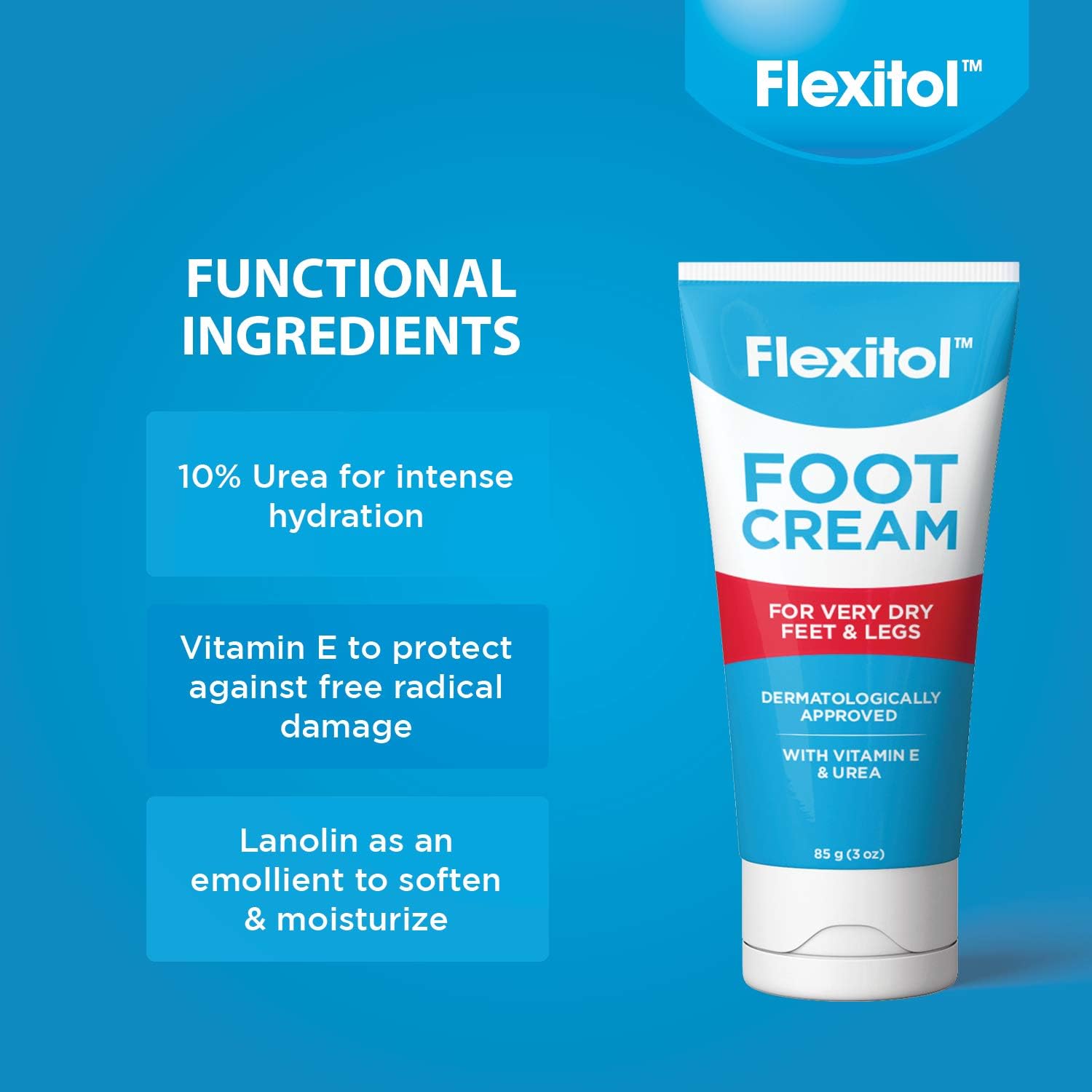 FLEXITOL FOOT CREAM 85G - View 5 of 7