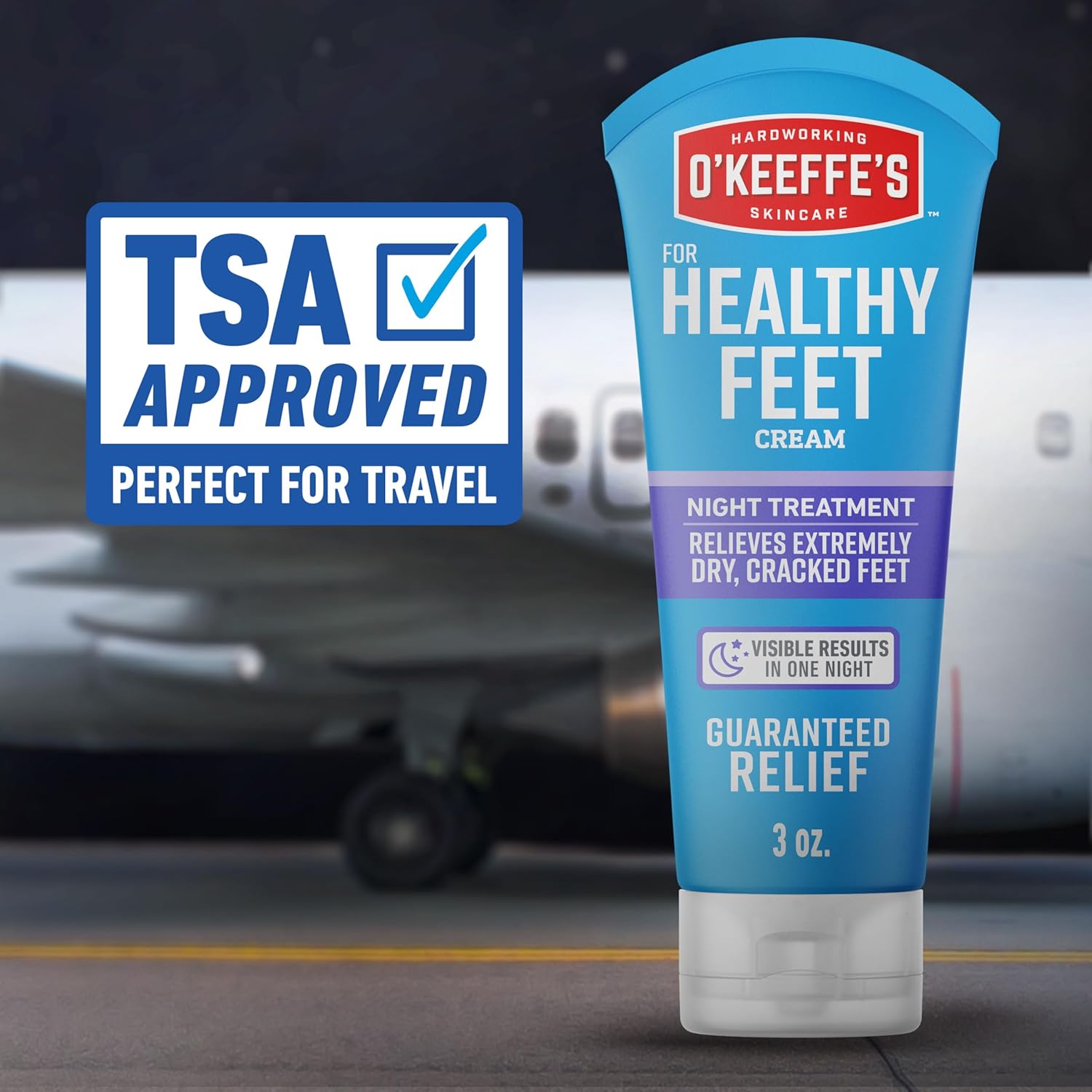 O'Keeffe's Healthy Feet Foot Creams [Regular, Night Treatment and Exfoliating]: 3.0 oz. tube, night treatment (Purple) - View 3 of 9