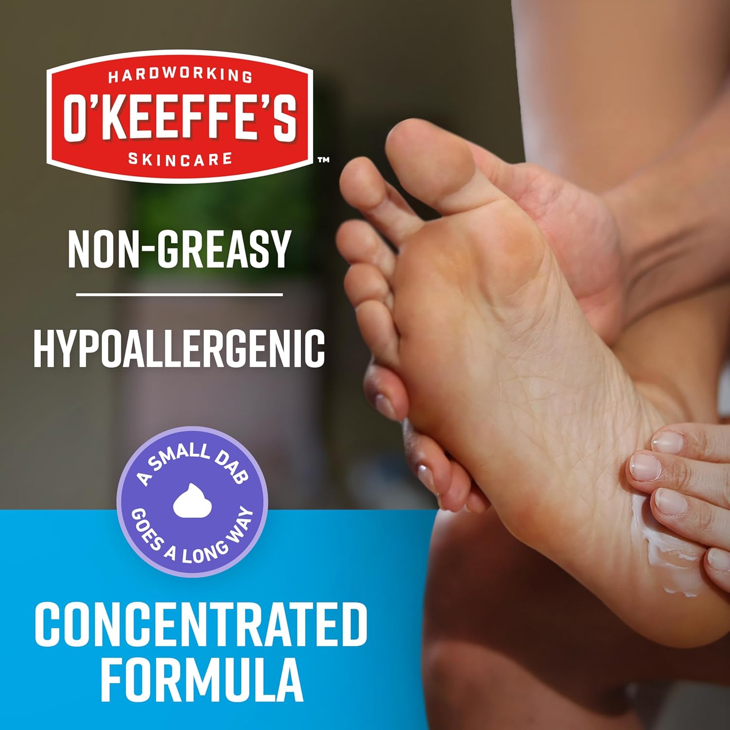 O'Keeffe's Healthy Feet Foot Creams [Regular, Night Treatment and Exfoliating]: 3.0 oz. tube, night treatment (Purple) - View 6 of 9