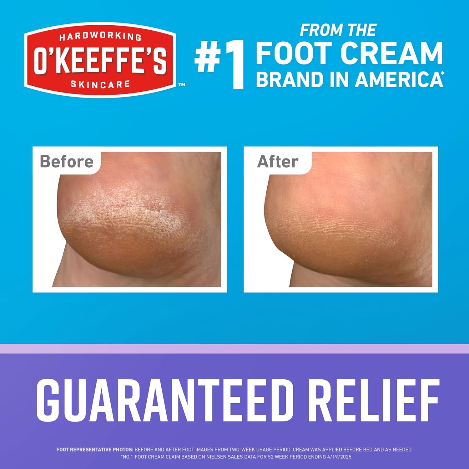 O'Keeffe's Healthy Feet Foot Creams [Regular, Night Treatment and Exfoliating]: 3.0 oz. tube, night treatment (Purple) - View 9 of 9