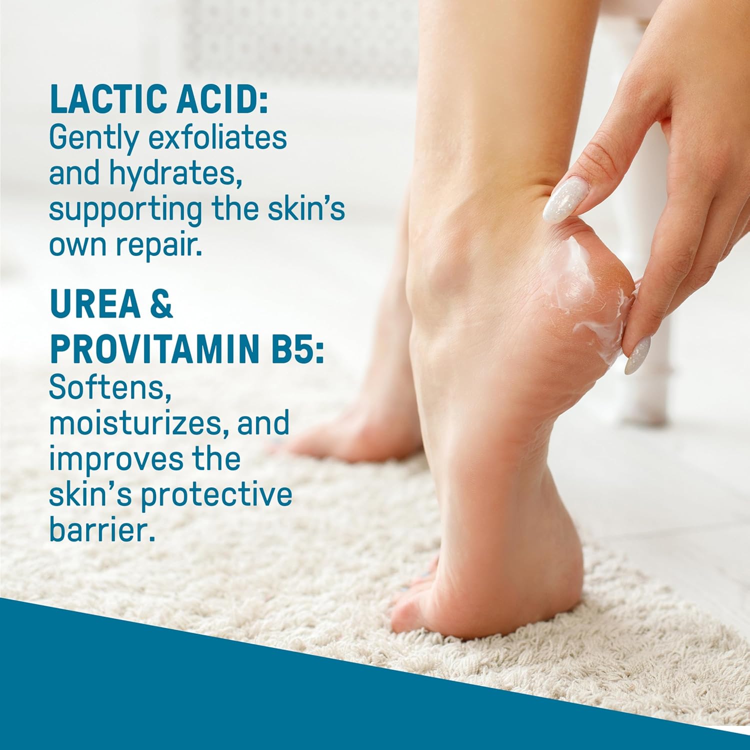 CCS Professional Foot Care Cream 175 ml - Moisturise and Protect Dry and Callused Feet, Contains 10% Urea and Eucalyptus Oil, Clinically Tested, Suitable for Diabetics - View 6 of 7
