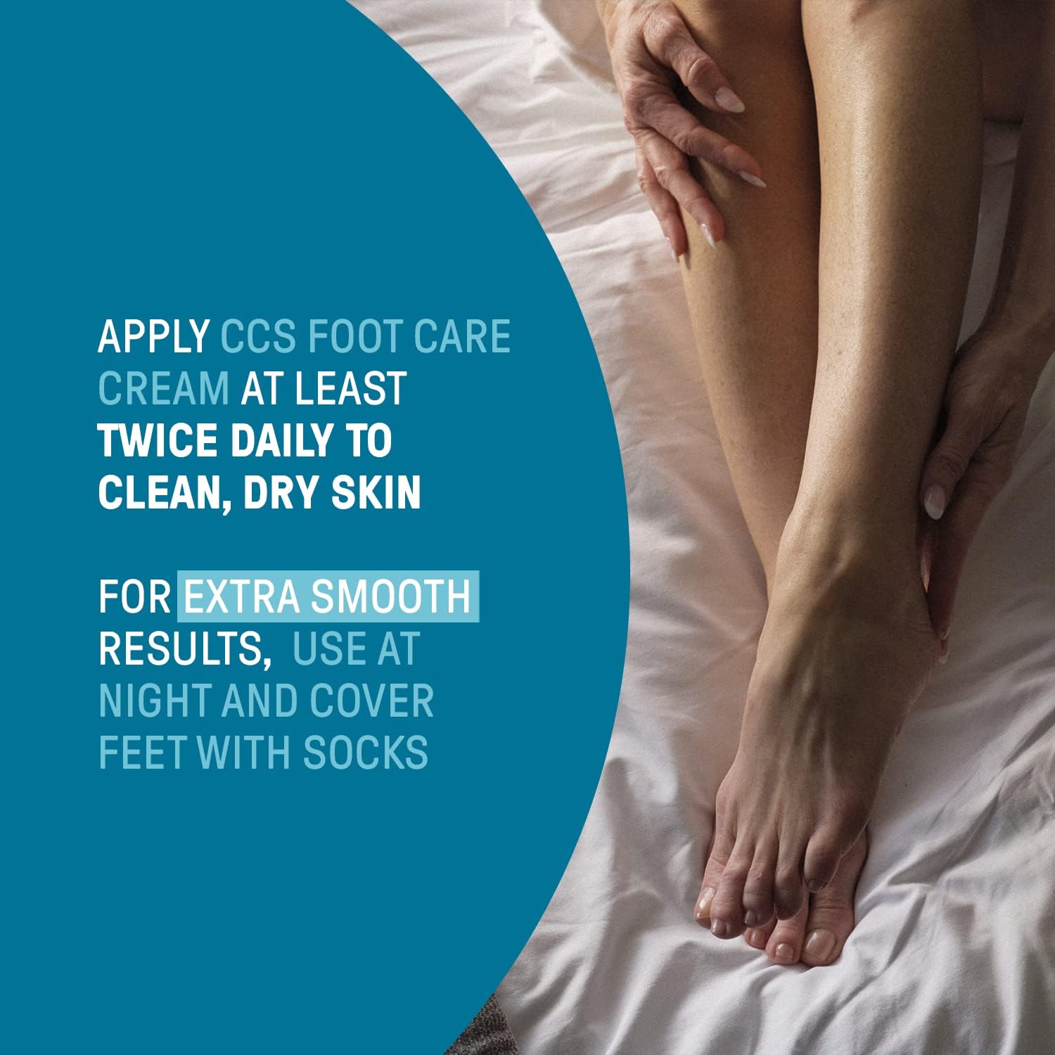 CCS Professional Foot Care Cream, 60 ml, 10 Percent Urea, Softens & Prevents Dry, Rough Skin - View 3 of 4
