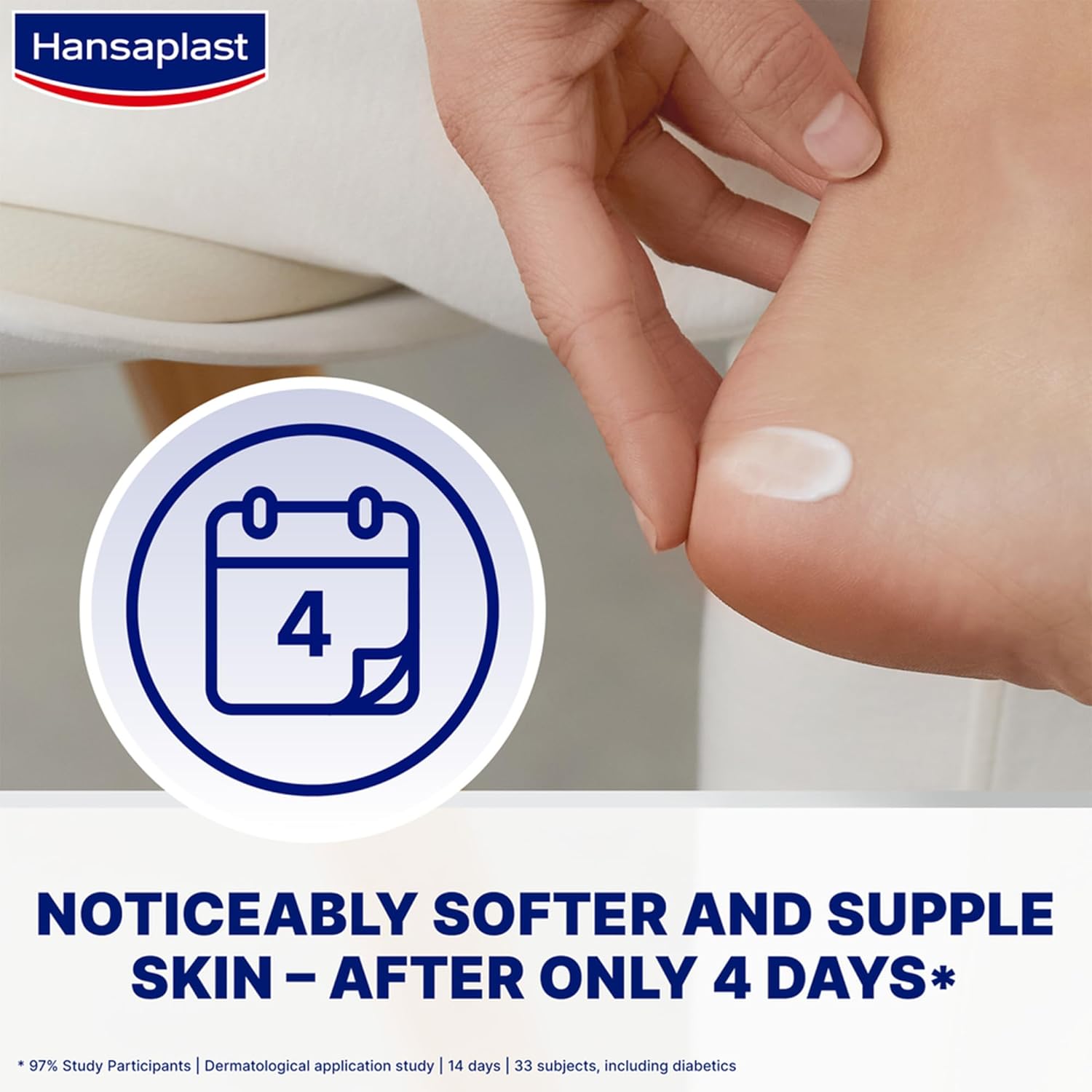 Hansaplast Intensive Callus Cream | Callus Reduction Solution | Very Dry Feet | Noticeable Results | Foot Care | Foot Cream | 20% Urea | 75ml - View 3 of 6