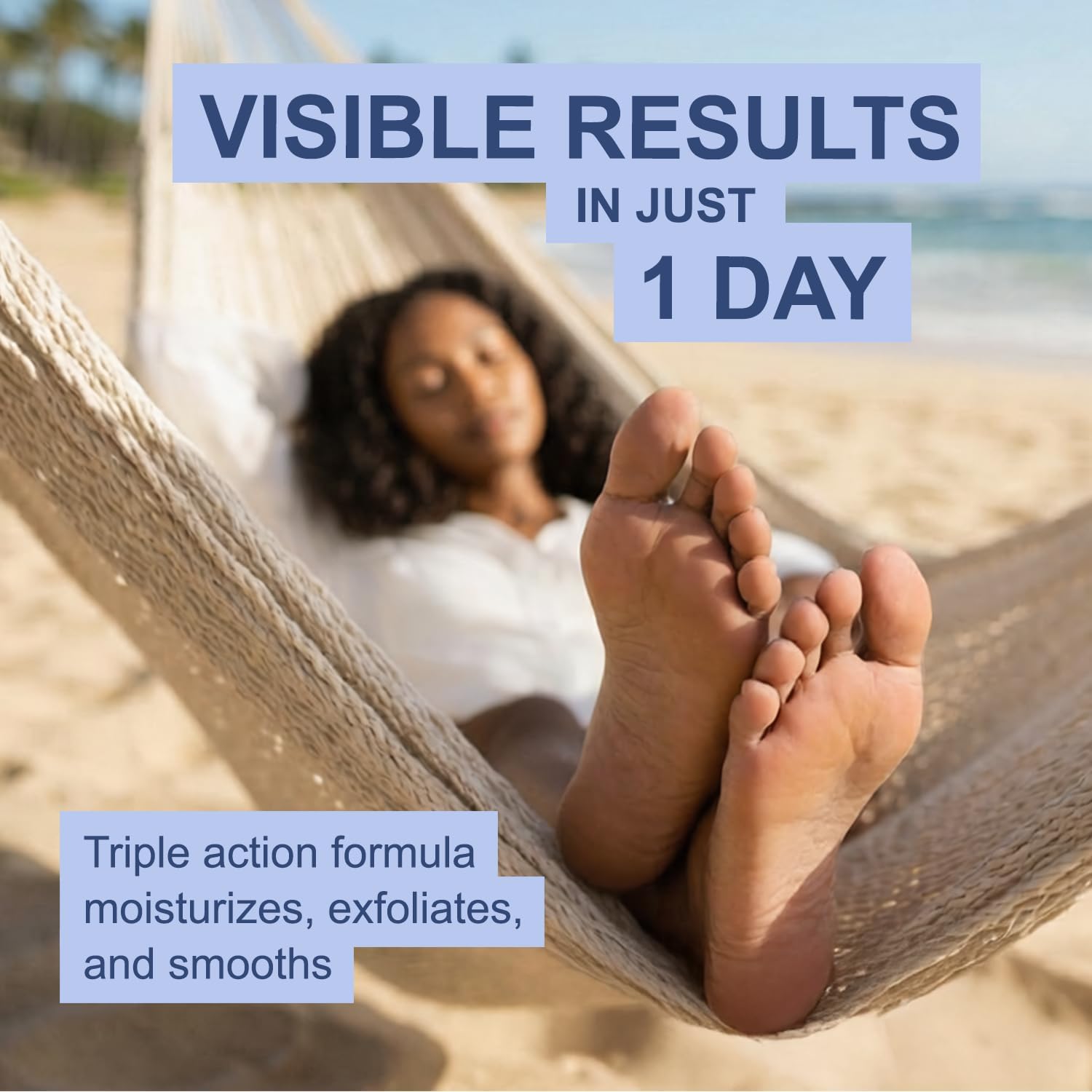 Kerasal Intensive Foot Repair, Exfoliating Foot Moisturizer 1 oz. - Clinically proven to moisturize and exfoliate dry feet and cracked heels - Smooth, soft feet fast with visible results in just 1 day - View 5 of 6