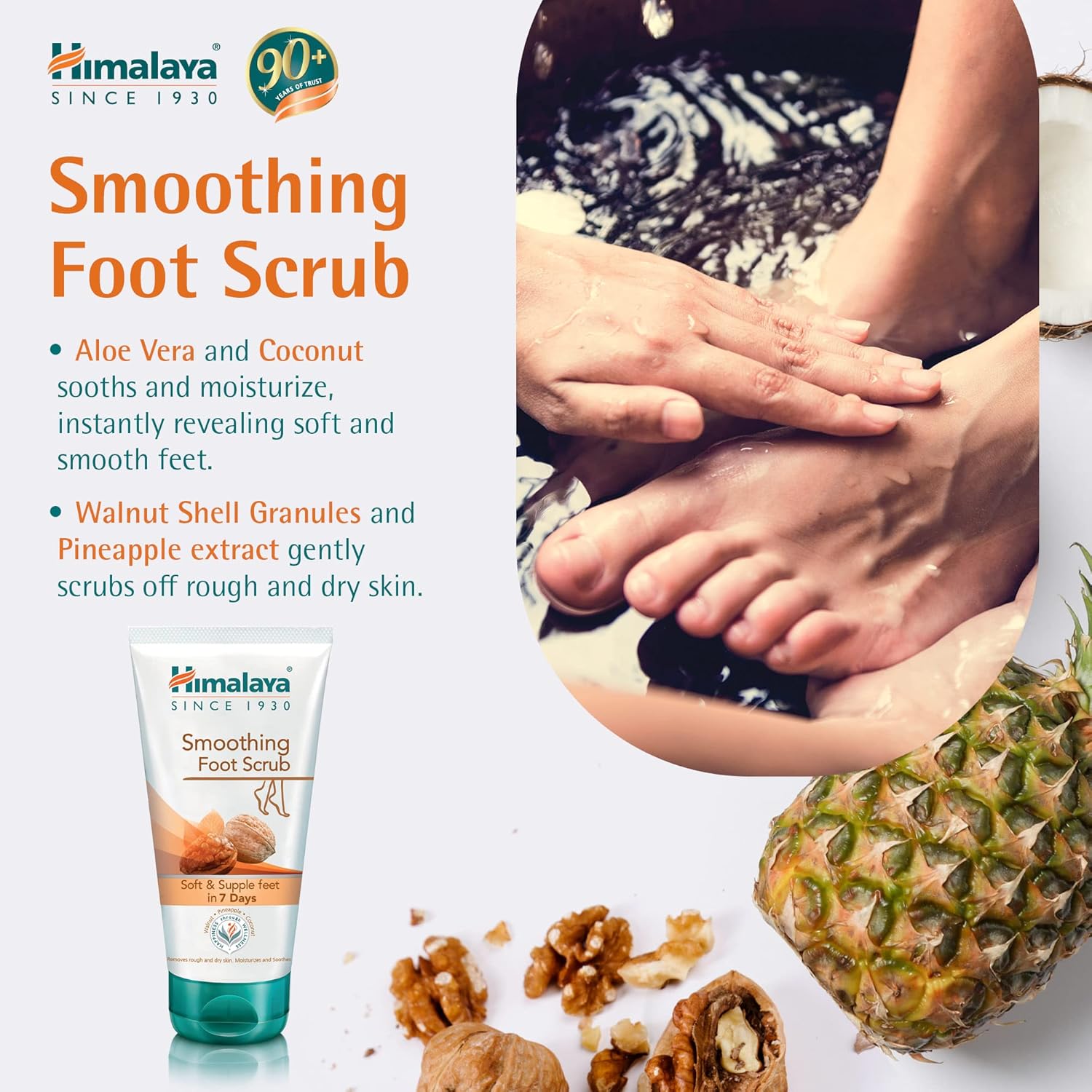 Himalaya Herbals Smoothing Foot Scrub 150 ML, Pack Of 1 - View 3 of 5