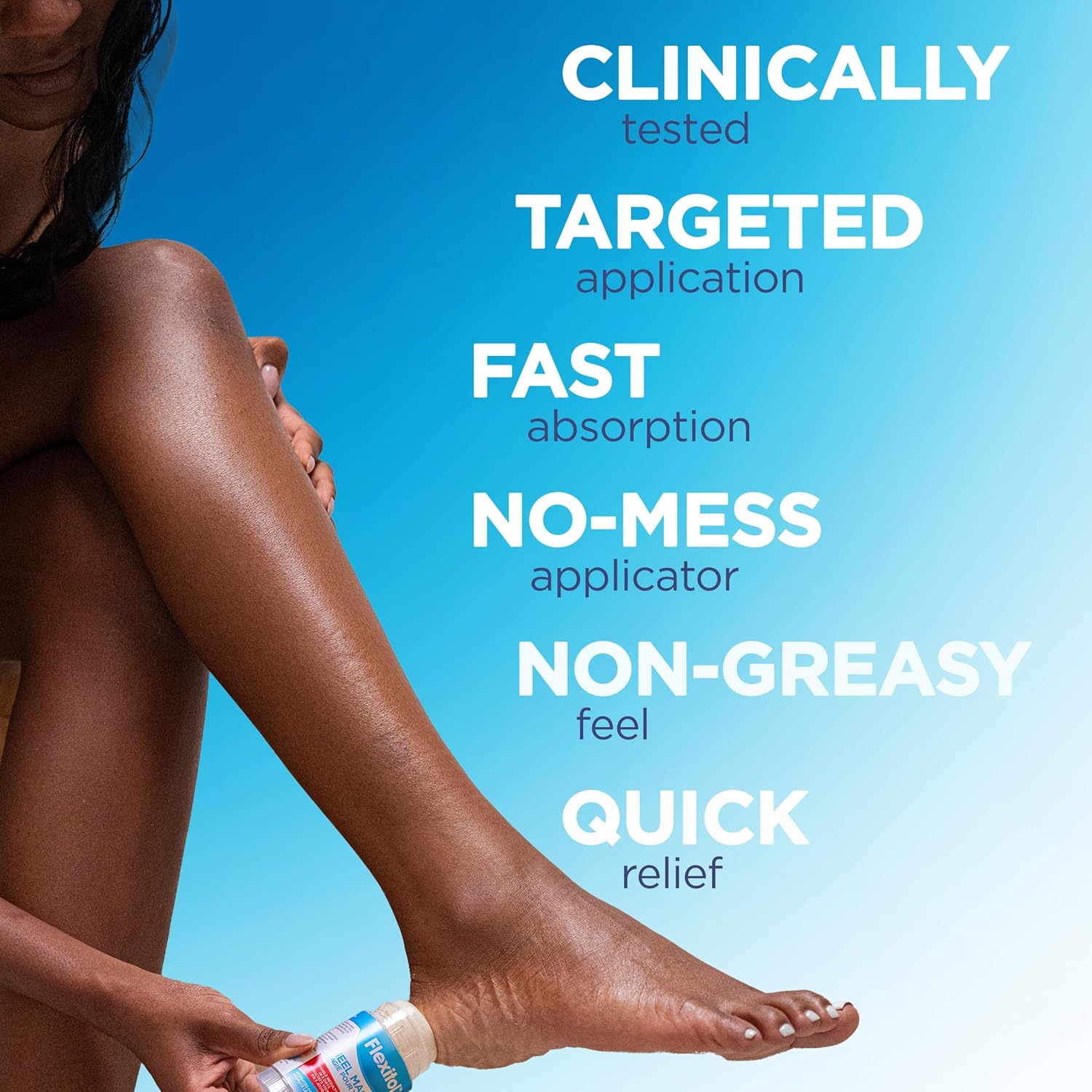 Flexitol Heel Magic For Dry Skin or Rough Heels with Shea Butter & Vitamin E, 2.5 Ounce - View 5 of 6