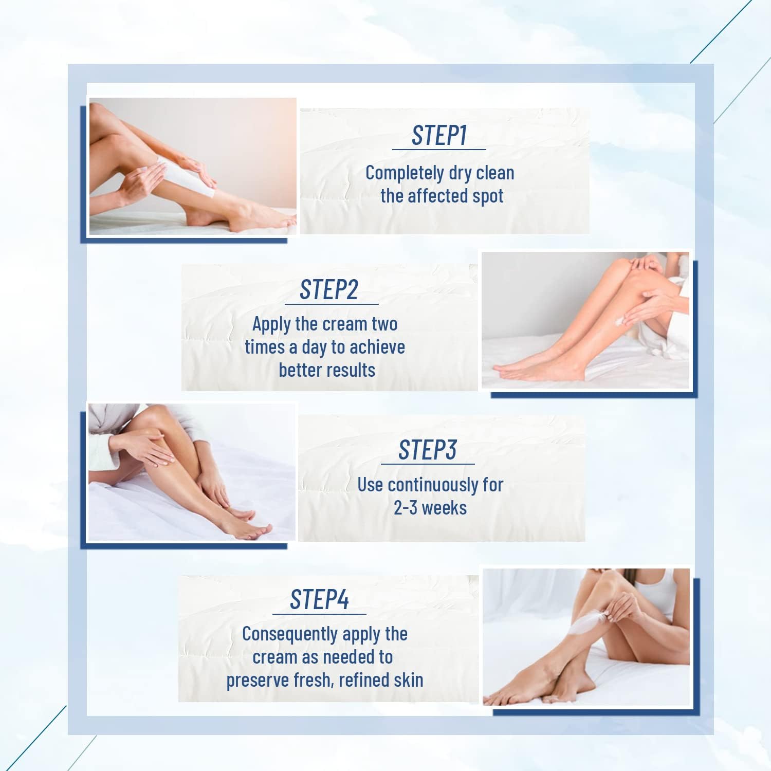 OUKEYA Urea Cream 40 Percent, Urea Foot Cream for Dry Cracked Skin Urea Lotion for Deep Moisturizing, Callus Remover Nourishes Soften, Foot Moisturiser for Women&Men,Maximum Strength 150g (Pack of 2) - View 3 of 5