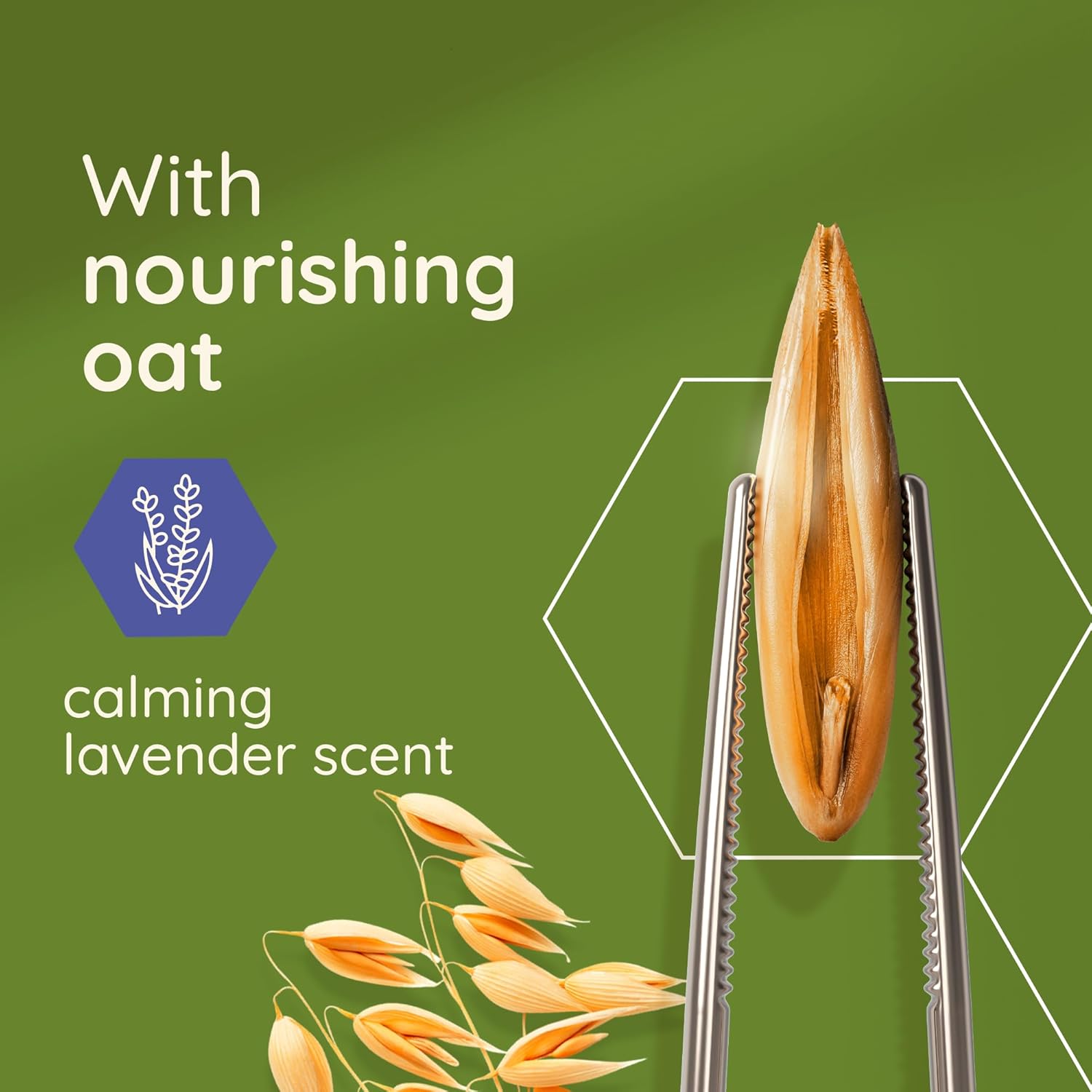 Aveeno Daily Moisturising Lotion Calming Relief, With Nourishing Oat & Calming Lavender, 24-Hour Moisturisation, Suitable for Sensitive Skin, Fast Absorbing, 300ml - View 5 of 6