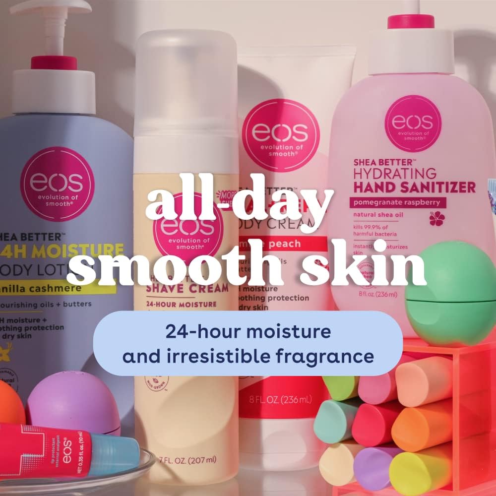 eos Shea Better Hand Cream - Vanilla Cashmere Hand Lotion | Instant Hydration + Lasting Protection | 2.5 oz - View 3 of 6