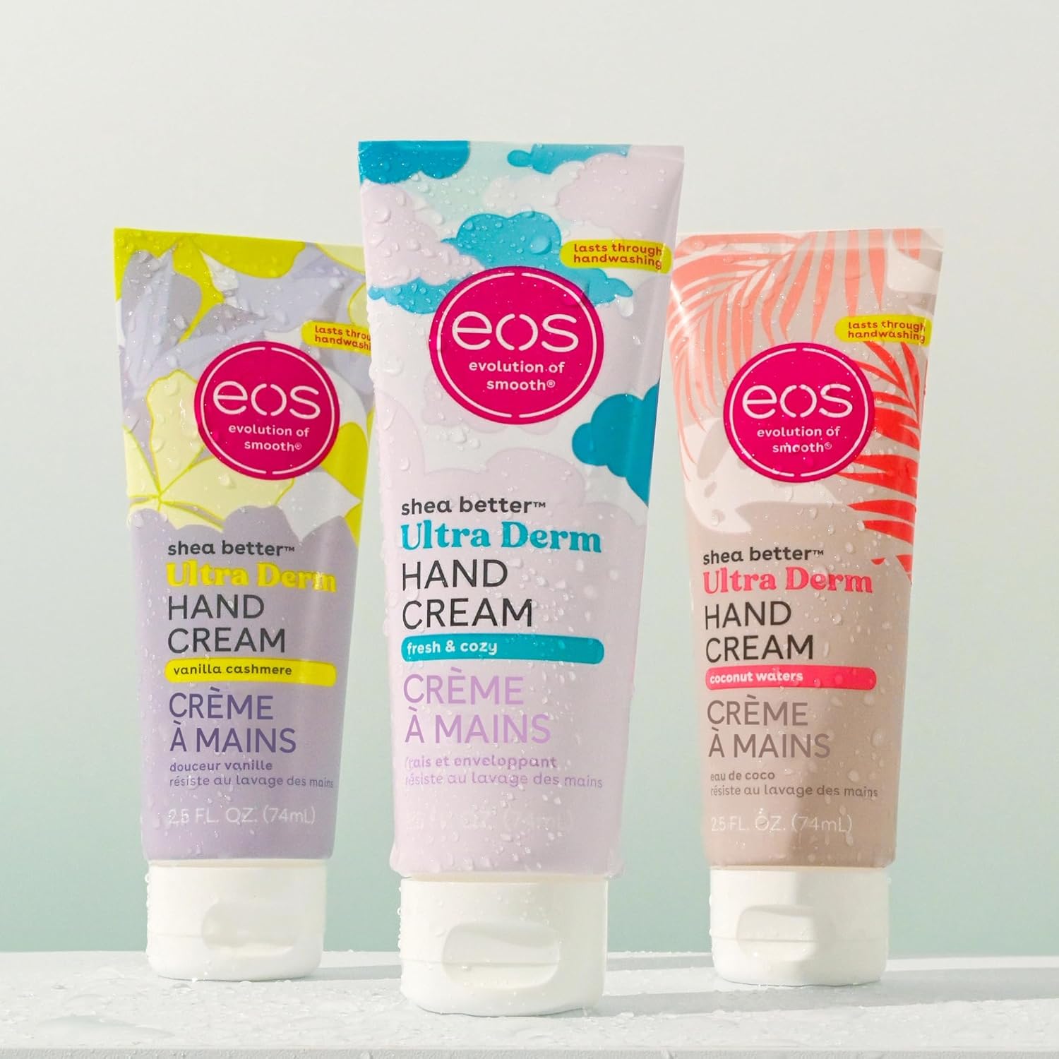 eos Shea Better Hand Cream - Coconut, Natural Shea Butter Hand Lotion and Skin Care, 24 Hour Hydration with Shea Butter & Oil, 2.5 oz, Packaging May Vary - View 2 of 6