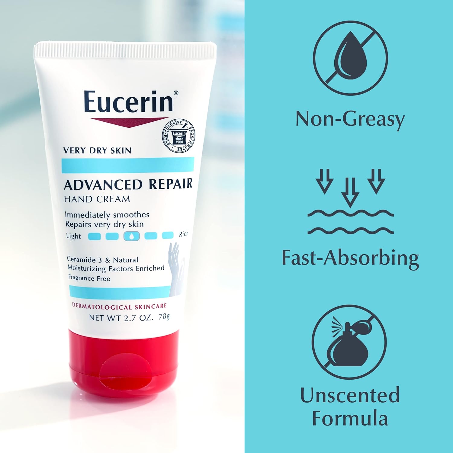 Eucerin Advanced Repair Hand Creme, 2.7 Ounce - View 2 of 8