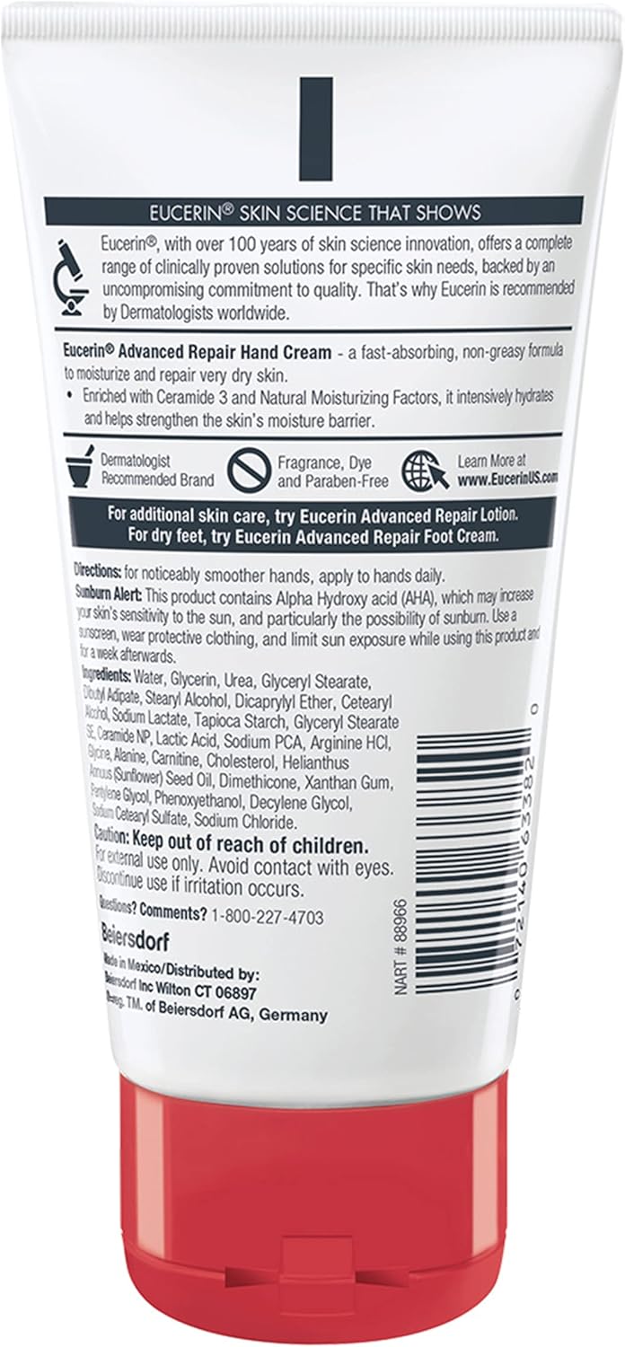 Eucerin Advanced Repair Hand Creme, 2.7 Ounce - View 8 of 8
