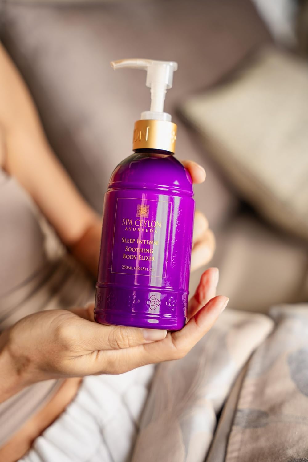 SPA CEYLON SLEEP Body Milk | Pure Lavender & Luxurious Fragrance | Nourishes & Treats Dryness | Suitable for all skin types - View 3 of 6
