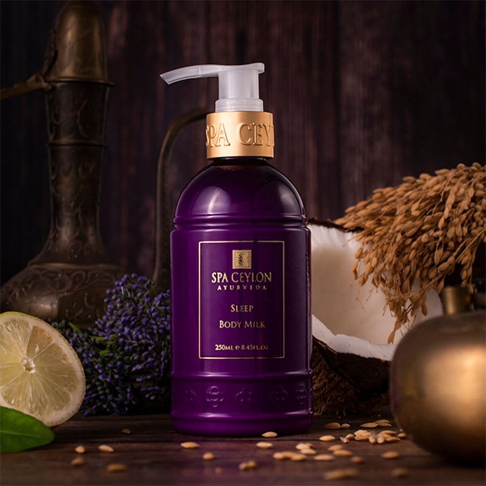 SPA CEYLON SLEEP Body Milk | Pure Lavender & Luxurious Fragrance | Nourishes & Treats Dryness | Suitable for all skin types - View 4 of 6
