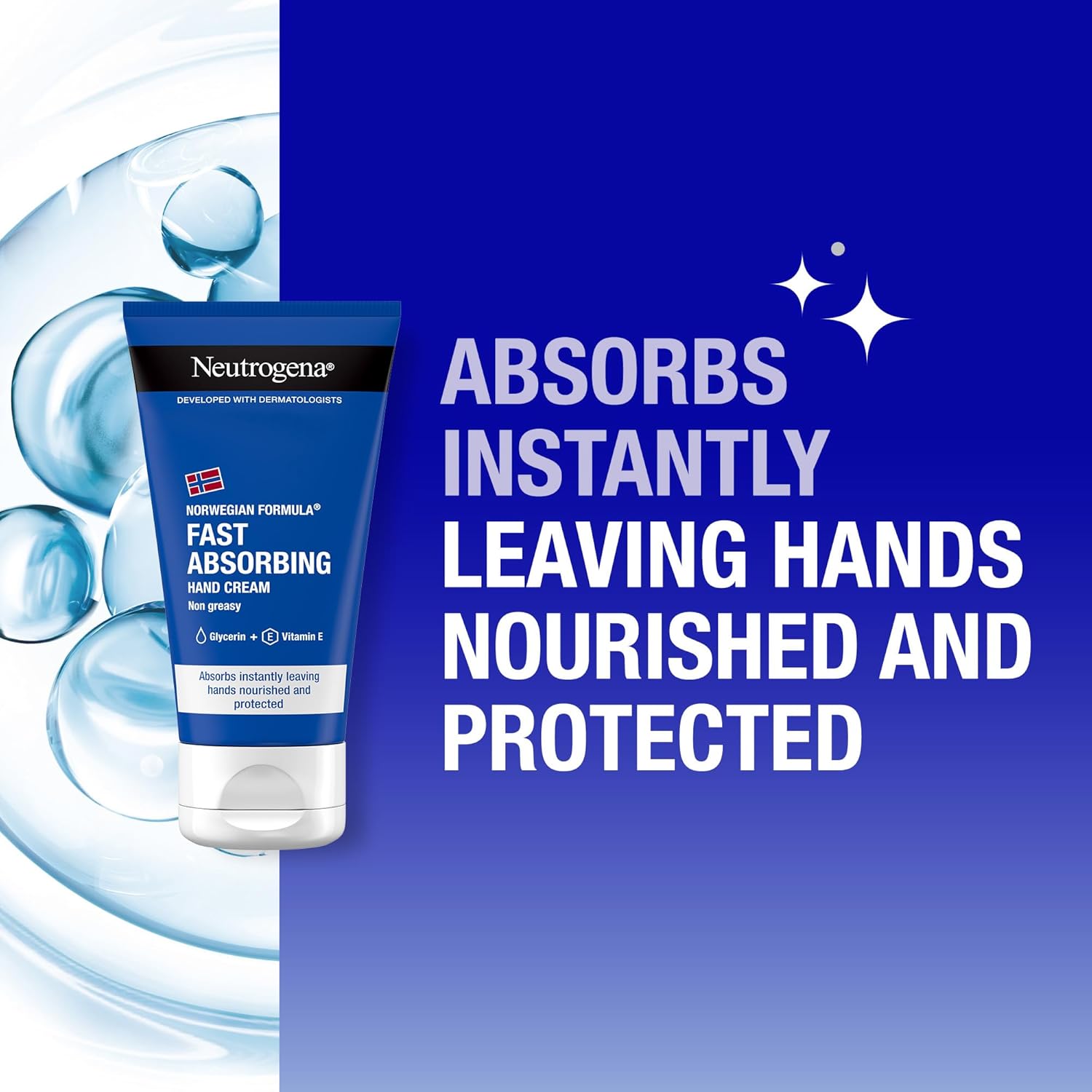 Neutrogena Norwegian Formula Fast Absorbing Hand Cream, 75 ml - View 3 of 3