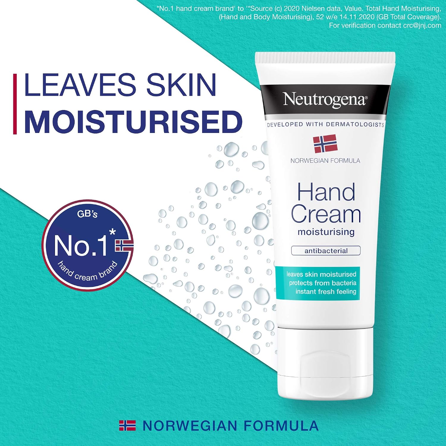 Neutrogena Norwegian Formula, Moisturising Antibacterial Hand Cream, 50 ml (Pack of 1) - View 6 of 6
