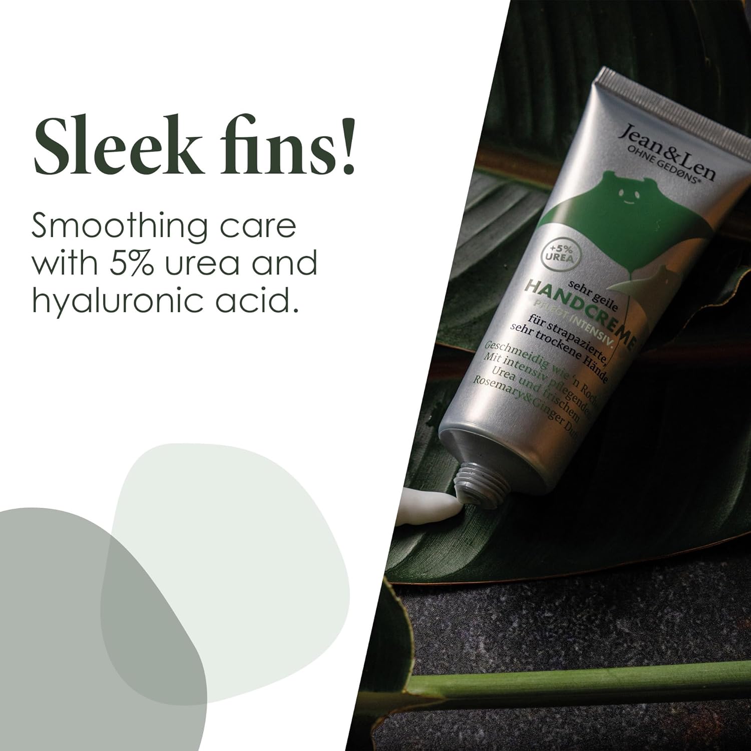 Jean & Len Very cool Urea Rosemary/Ginger Hand Cream 75 ml - View 3 of 5