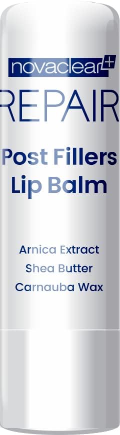 Novaclear Post Fillers Lip Balm for Bruising & Swelling – Post Lip Treatment Balm with Arnica Extract, Shea Butter & Carnauba Wax – Soothing & Moisturizing Lip Care – 4.9g - View 7 of 7