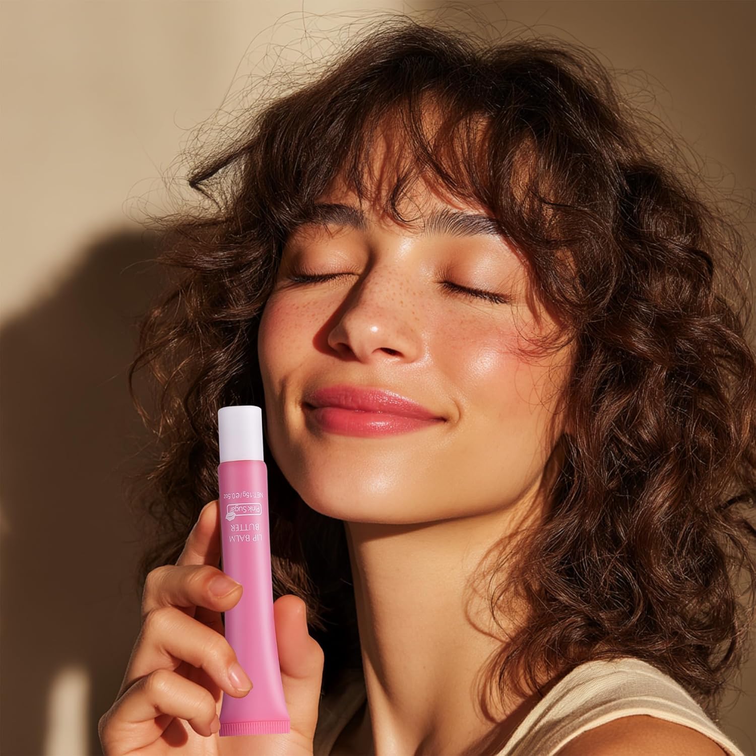 VRAIKO 2-in-1 Silky Lip Butter Balm & Lip Gloss, Hydration with Shea & Olive Oil Blend, Non-Sticky Moisture for Chapped Lips, Natural Ingredients (6 Colors) - View 3 of 5