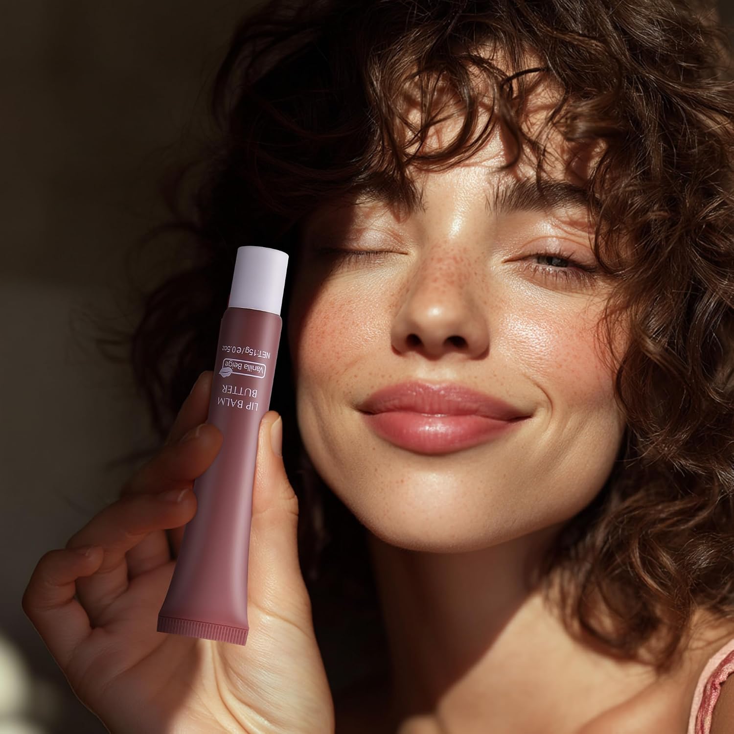 VRAIKO 2-in-1 Silky Lip Butter Balm & Lip Gloss, Hydration with Shea & Olive Oil Blend, Non-Sticky Moisture for Chapped Lips, Natural Ingredients (Vanilla Beige) - View 4 of 5