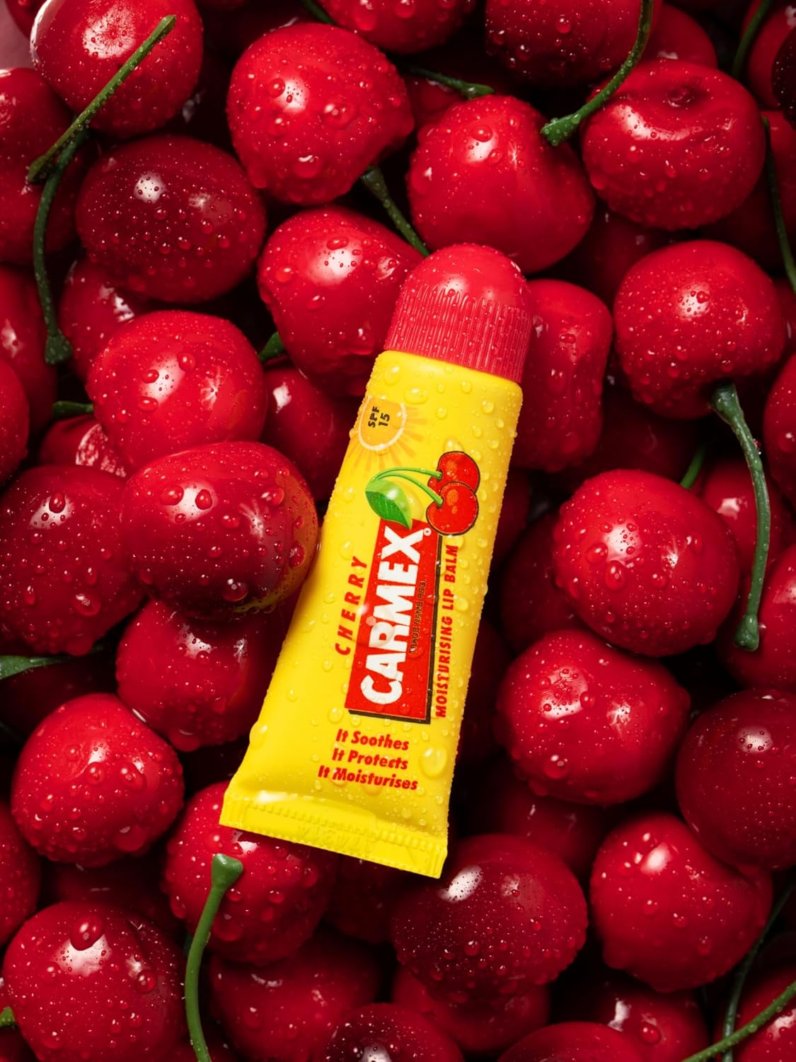 Carmex SPF 15 Cherry Moisturising Lip Balm Tube - View 3 of 4