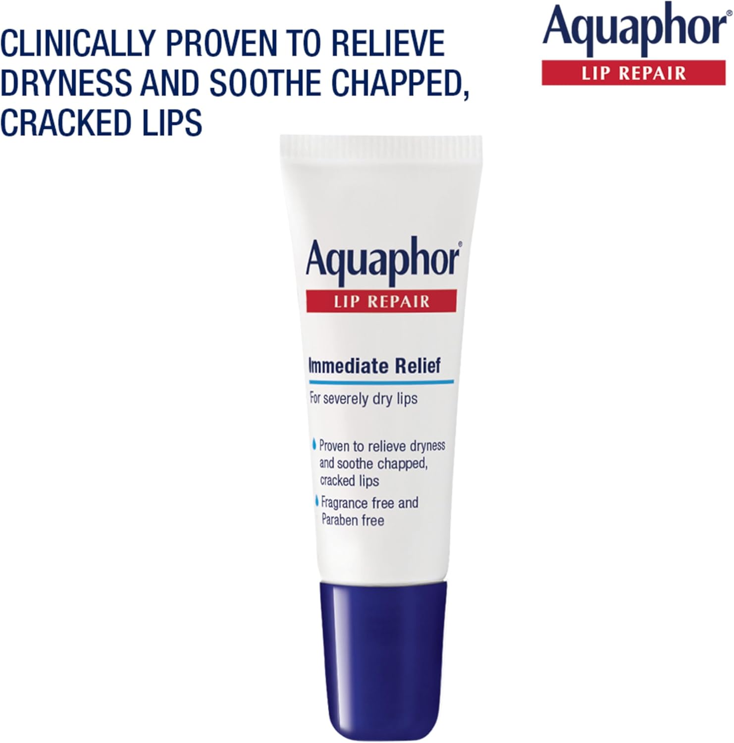 Aquaphor Lip Repair Tubes, Lip Ointment for Chapped Lips, Moisturizing Lip Balm, Two 0.35 ounce tubes - View 7 of 7
