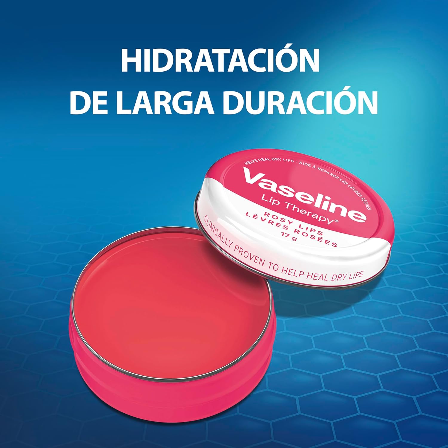 VASELINE Lip Therapy Rosy Lips with Rose & Almond Oil 20g/ 0.70 oz. - View 7 of 8