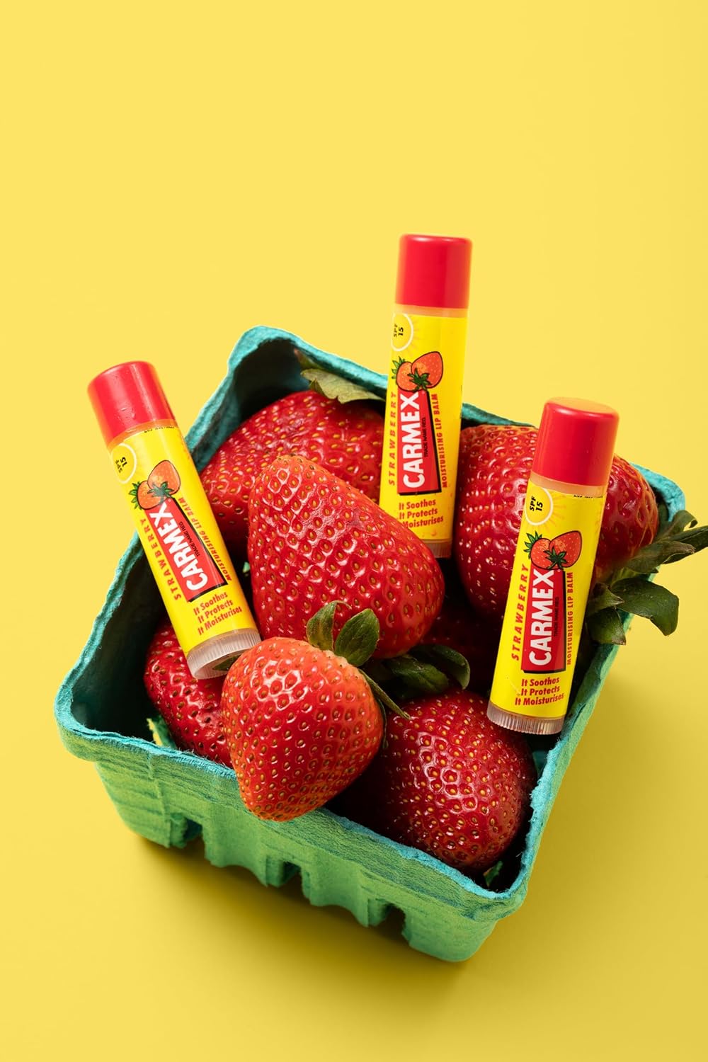 Carmex SPF 15 Strawberry Moisturising Lip Balm Stick - View 3 of 8