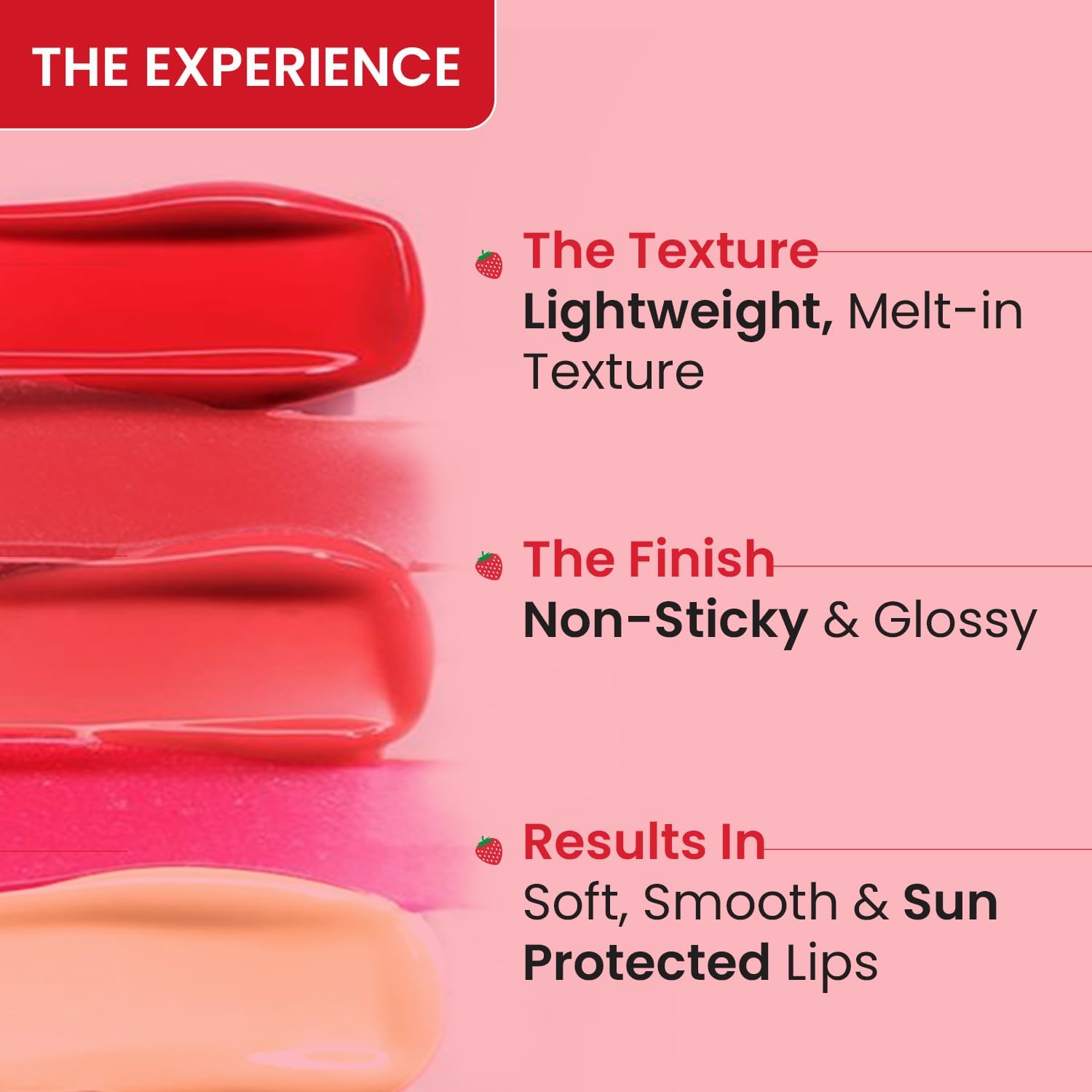 Dot & Key Strawberry Lip Balm for soft and naturally pink lips| SPF 30 & Vitamin C+E| fades lip pigmentation|for dark lips, 12g - View 3 of 8