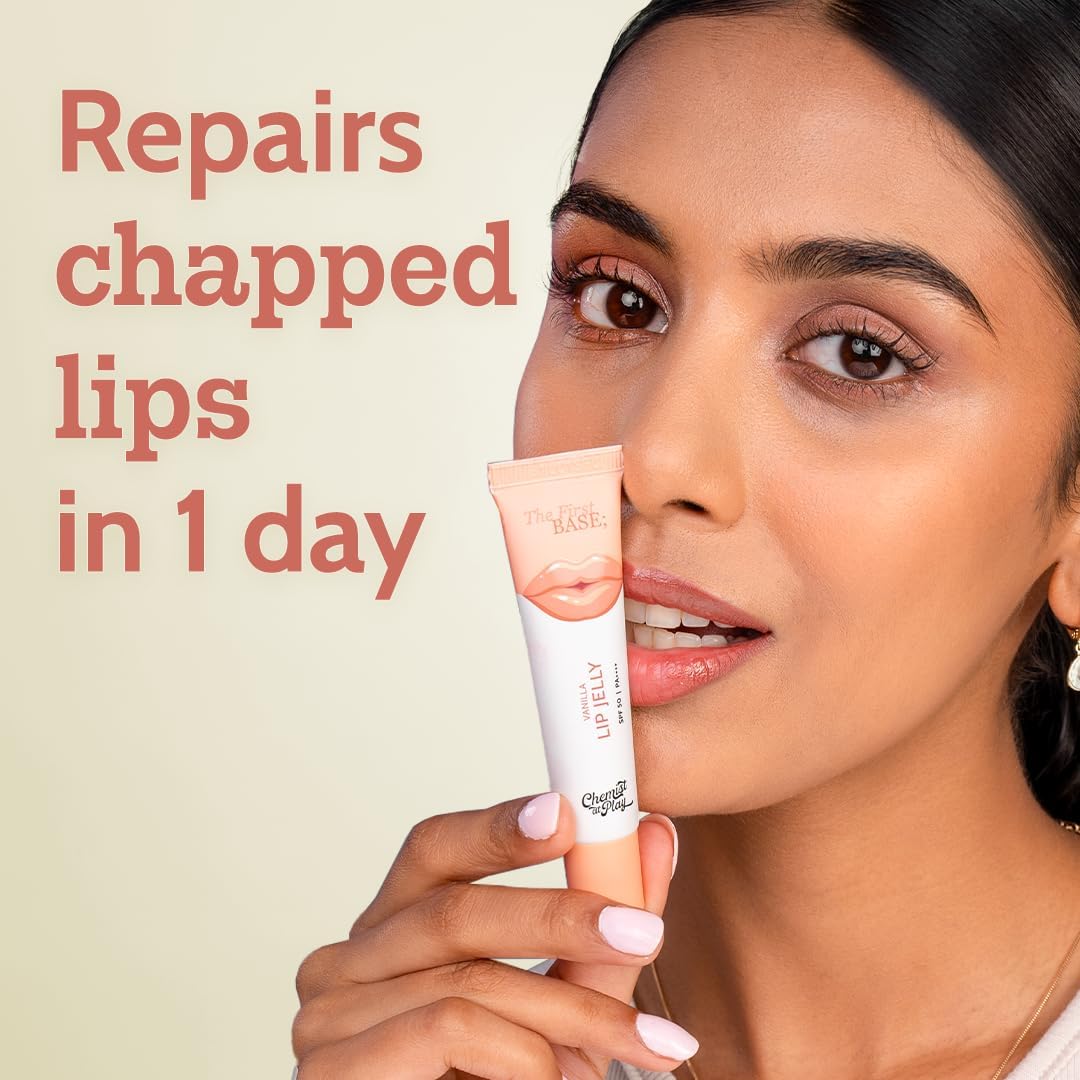Chemist At Play Vanilla Tinted Lip Balm for Dark, Dry, Chapped and Pigmented Lips| Gives 24 hours moisturization| SPF 50 PA+++| For Women & Men| Has 2% Kojic Acid, Hyaluronic Acid, ceramides | 10gms - View 3 of 6