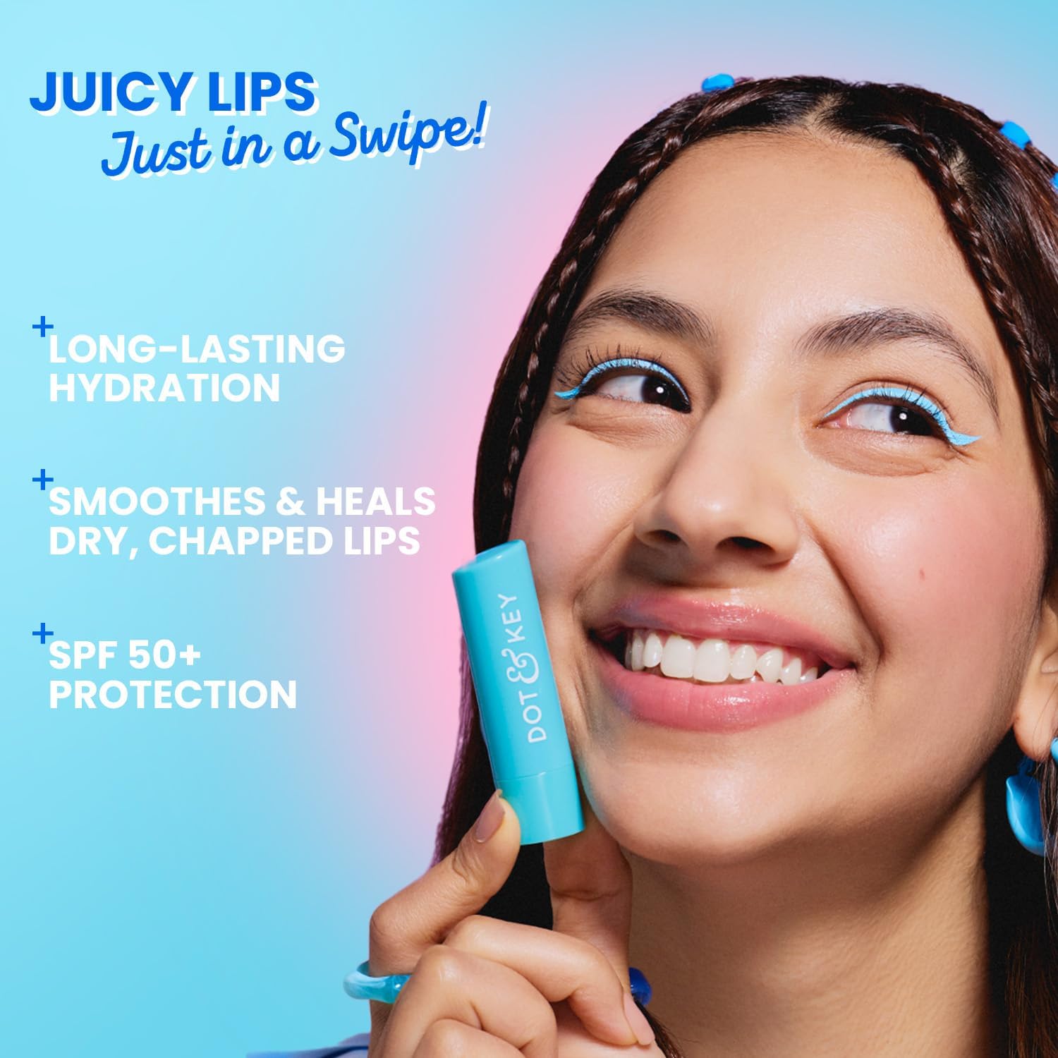 Dot & Key BR LIP BALM SPF50 BLUEBERRY BLISS 4.5G(249) - View 7 of 8