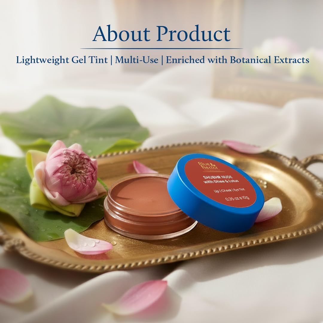 Blue Nectar Lip Tint Stain for Sheer Nude Tinted Lips | Hydrating Lip Tint, Color Infused, with Shea Butter for Natural Looking Finish (10g) - View 3 of 7