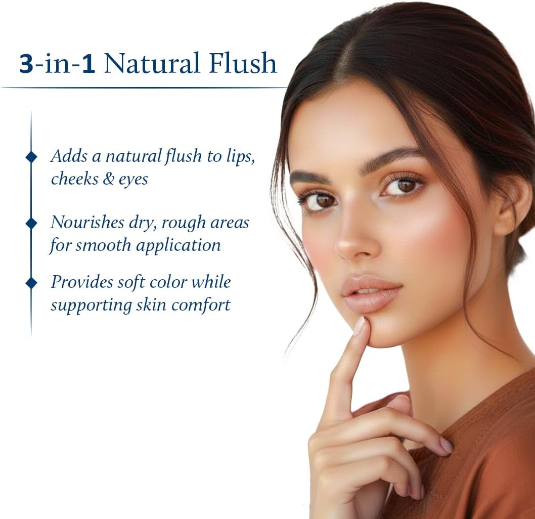 Blue Nectar Lip Tint Stain for Sheer Nude Tinted Lips | Hydrating Lip Tint, Color Infused, with Shea Butter for Natural Looking Finish (10g) - View 5 of 7