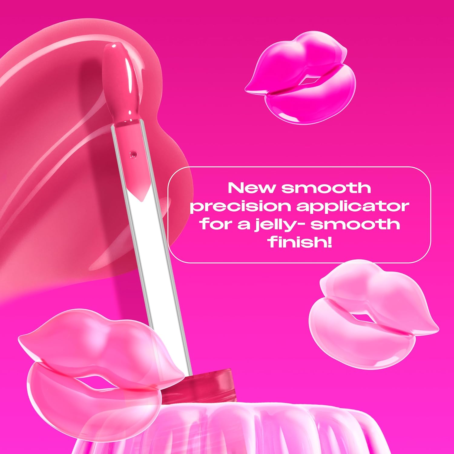 NYX Professional Makeup Jelly Job, Full-Bodied Shine Gloss, Lip-Smoothing Shine, Hyper-Glossy Finish, Jelly Jammin' - View 5 of 7