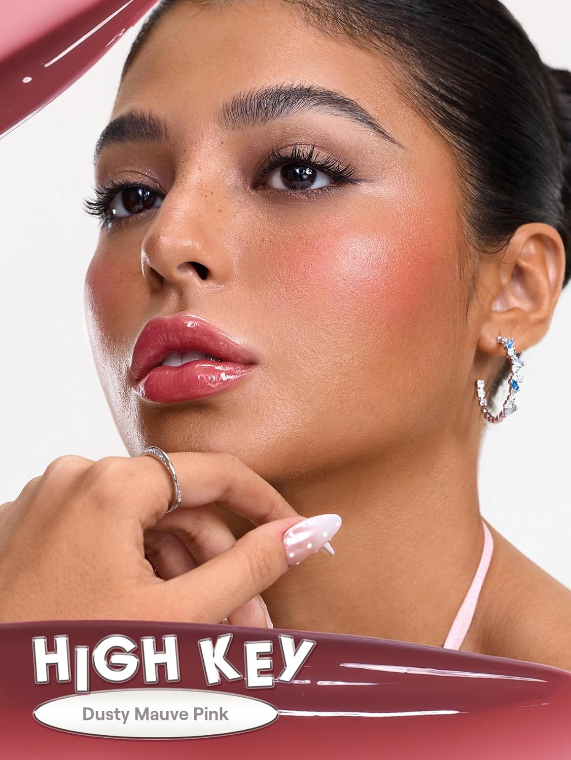 SHEGLAM Glass Lock Air Lip Gloss, High Shine Finish, Hydrating & Moisturizing, Lightweight Non-Sticky Formula for Smooth, Plump Lips (High Key) - View 5 of 7