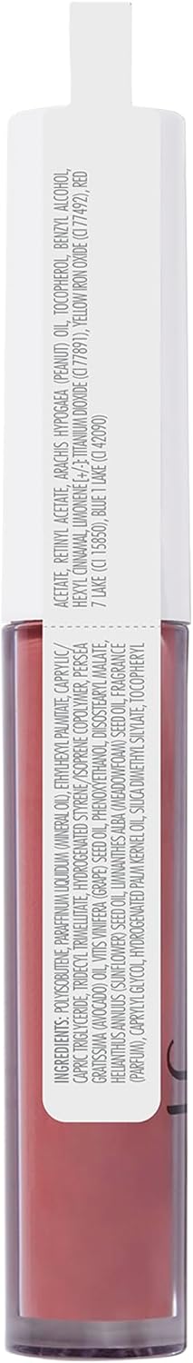 e.l.f. Lip Lacquer, Nourishing, Non-Sticky Ultra-Shine Lip Gloss With Sheer Color, Infused With Vitamins A & E, Vegan & Cruelty-Free, Wild Rose - View 2 of 6