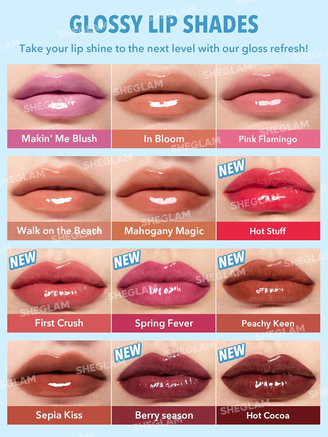 SHEGLAM PoutPerfect Hydrating Solid Lip Gloss Non-Sticky Lipstick with Coconut Oil - Pink Flamingo - View 3 of 6