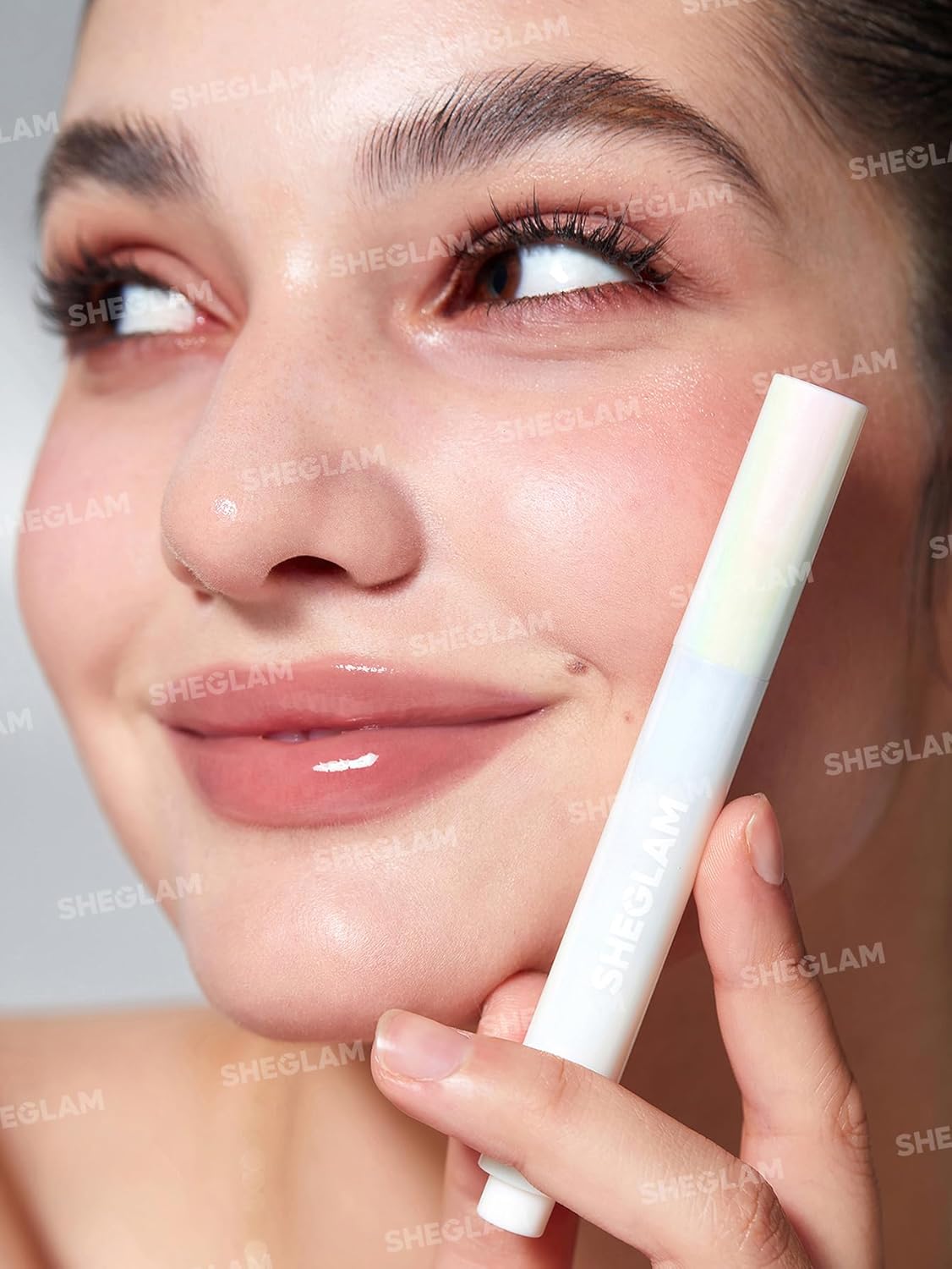 SHEGLAM PoutPerfect Hydrating Solid Lip Gloss Non-Sticky Lipstick with Coconut Oil - Pink Flamingo - View 6 of 6