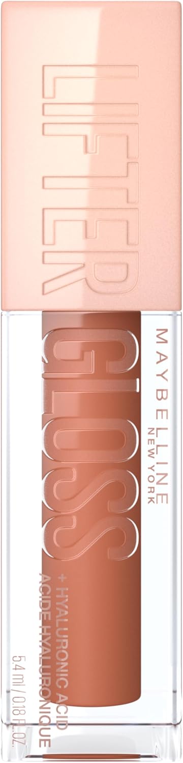 Maybelline New York, Lifter Gloss Honey'd, Hydrating Lip Gloss with Hyaluronic Acid, 027 Toffee, 5.4ml - View 7 of 7