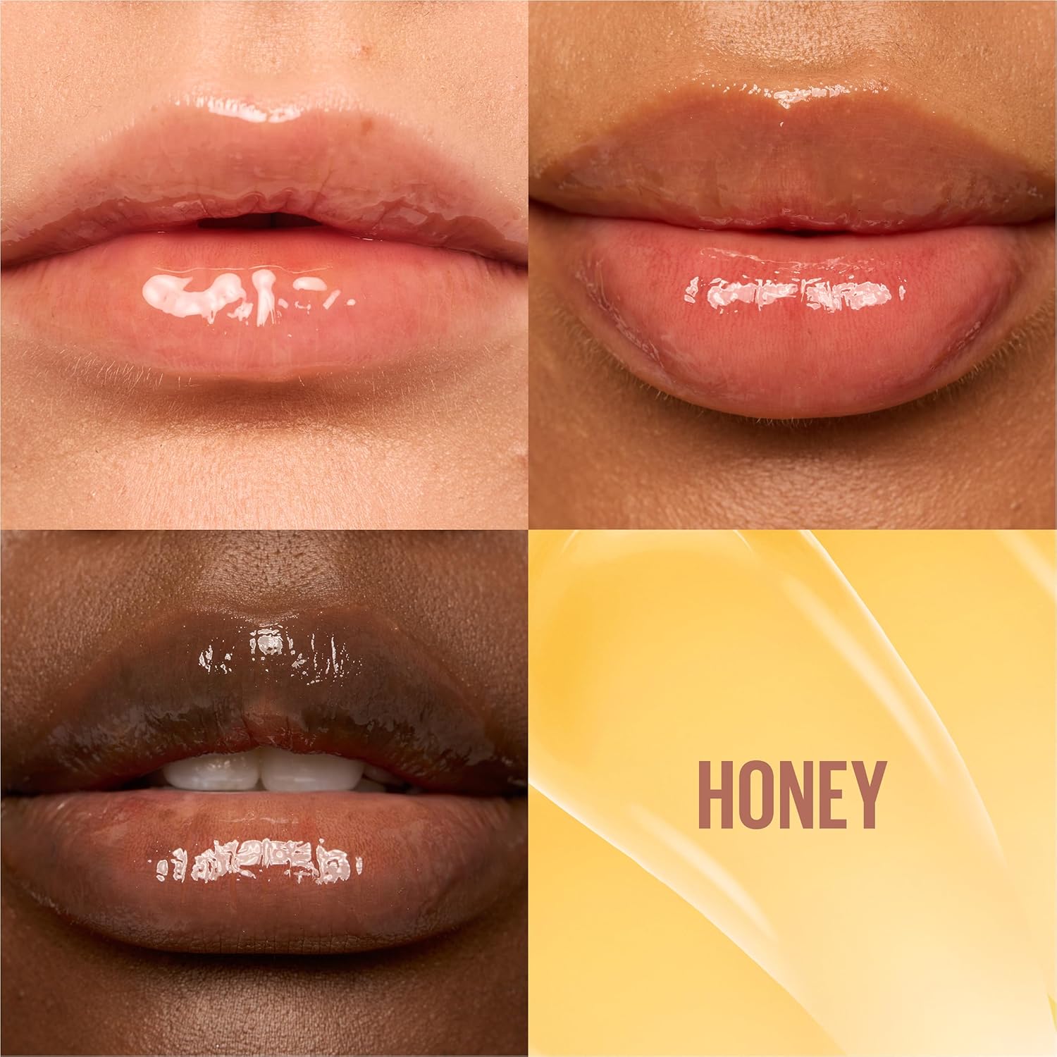 Maybelline New York, Lifter Gloss Honey'd, Hydrating Lip Gloss with Hyaluronic Acid, 026 Honey, 5.4ml - View 5 of 7