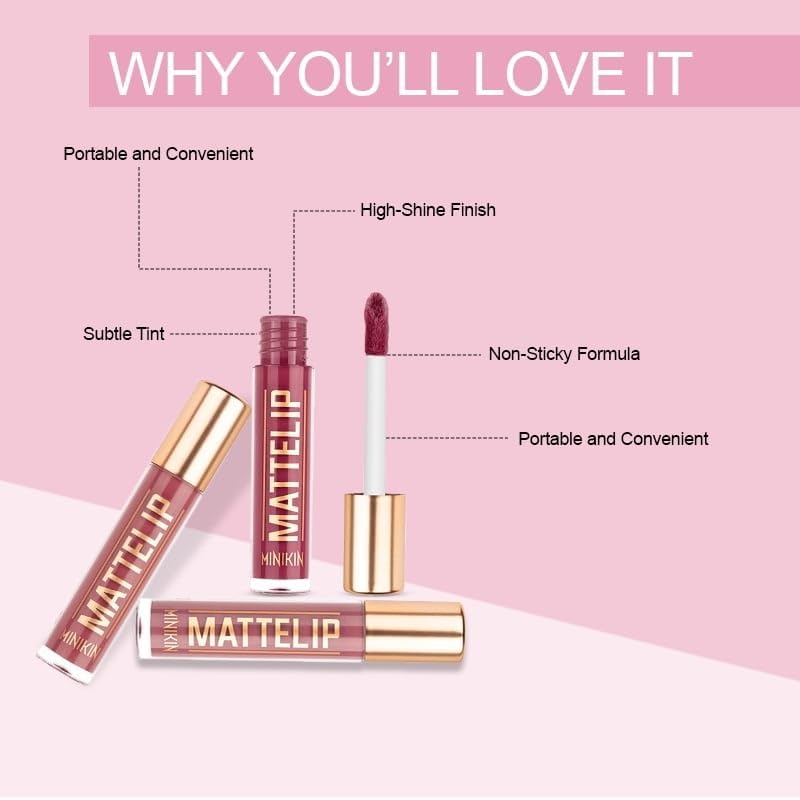 Character Mini Lipgloss | High Shine Glossy Finish | Lightweight Non-Sticky Formula | Moisturizing & Long-Lasting Lip Gloss | Travel-Friendly Size for On-the-Go Glam - View 4 of 5
